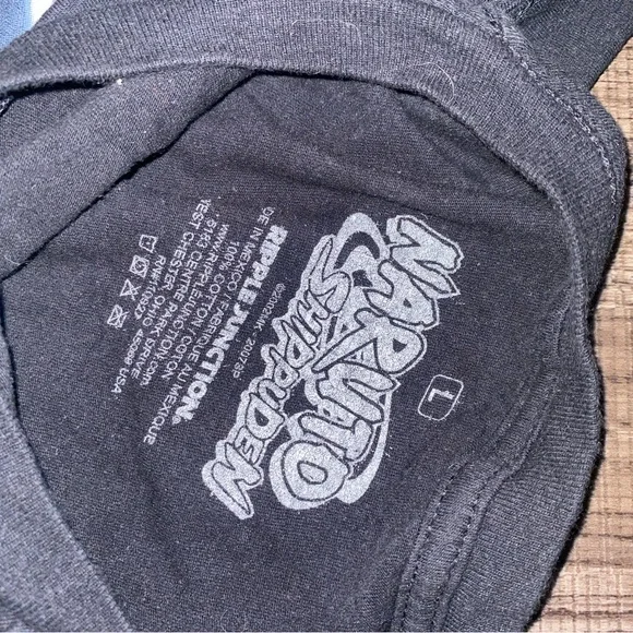 🦸‍♂️ Naruto Black Graphic T-Shirt - Picture 3 of 5